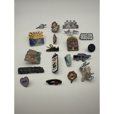 Lot of 18 Enamel Pins Rick and Morty Red Rocks Pintrill Limited Edition Numbered