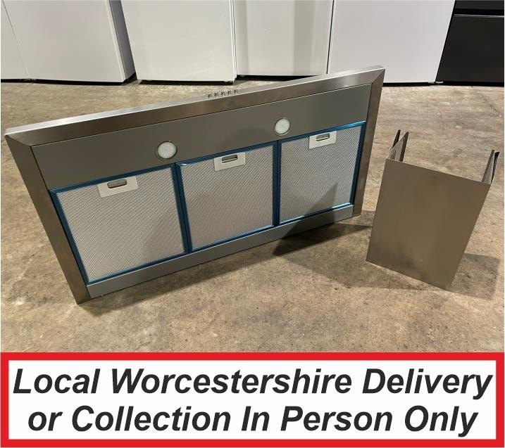 Leisure H92PX Stainless Steel Silver Integrated Chimney Cooker Hood 90cm PWI