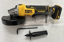 New Dewalt DCG410B 20V MAX XR Brushless Cordless 4-1/2"-5" Angle Grinder Tool