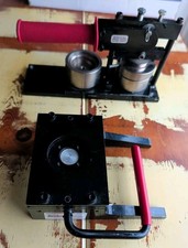 American Button Machines Button Making Machine 1.25 Punch 1.25"..Low Hours