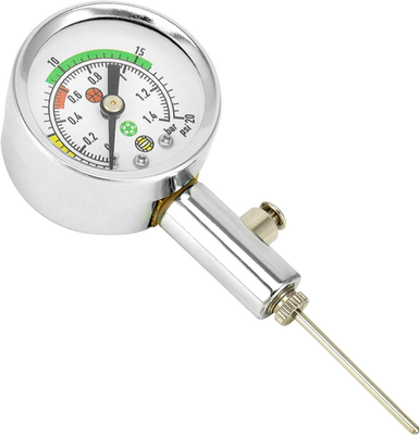 #ad Professional Ball Pressure Gauge Accurate Air Pump Tester with Release Valve $16.99