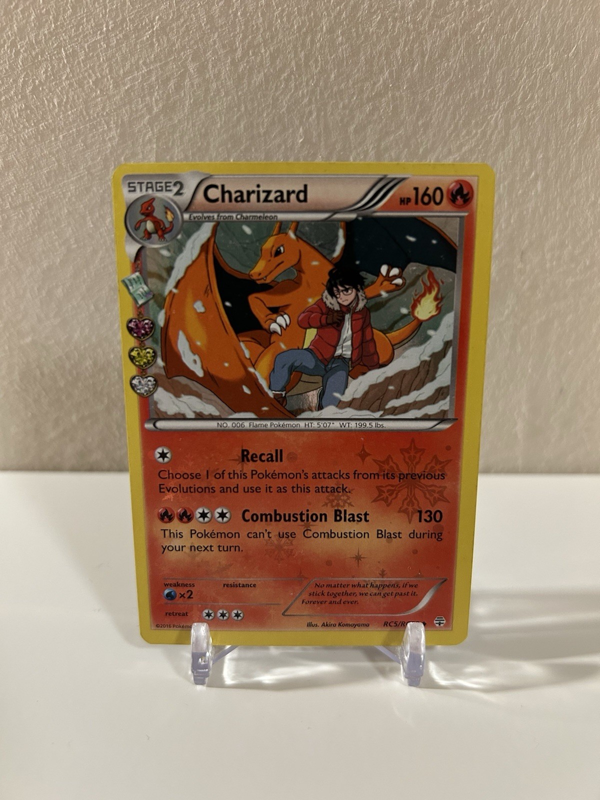 Pokémon Generations: Radiant Collection Charizard RC5/RC32 Holo Uncommon LP