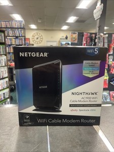 NETGEAR Nighthawk AC1900 WiFi Cable Modem Router C7000v2 DOCSIS 3.0 NOB