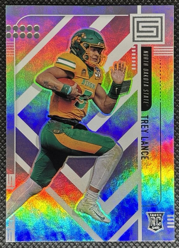 Trey Lance 2021 Panini Chronicles Status Draft Picks #160 Rookie RC