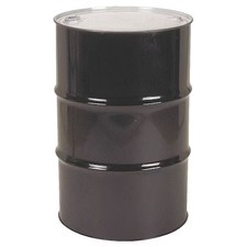 Closed Head Transport Drum, Steel, 55 Gal, Lined, Black, Cq5516l