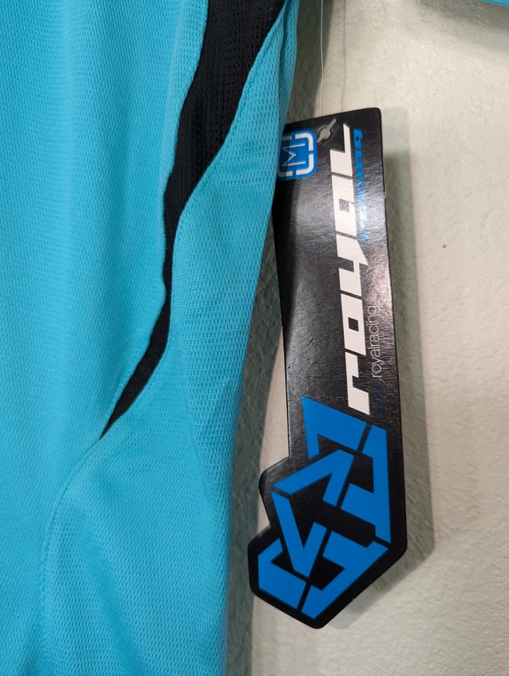 Camiseta deportiva Royal Racing MTB ciclismo de montaña ciclismo azul para mujer M nueva con etiquetas Foto 3 de 4