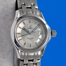 Ladies Omega Seamaster SS Steel Watch - Silver Dial - Sapphire Crystal - 2581.31