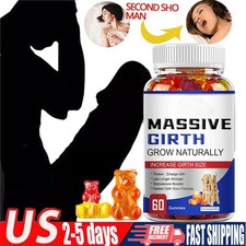 Male Enhancement Gummies Booster  Thicker Last Longer Stronger Bigger 60 Gummy