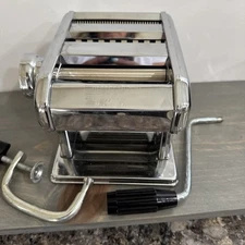 Ampia Pasta Maker Hand Crank Brevettata Tipo Lusso Machine Italy Good