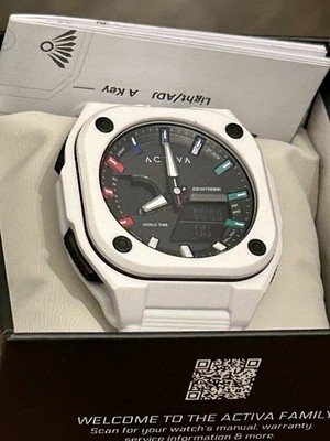 Activa X Invicta, Analog/Digi, New/Box/3yr Wnty, 44.8mm, 8 