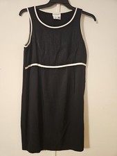 Motherhood Maternity Black Dress Size M Made In USA 100%polyester