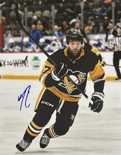 Bryan RUST Signed 8x10 Photo! Pittsburgh Penguins LEGEND! W/COA