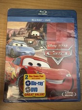 Disney Pixar Cars Blu-Ray  DVD 2 Disc New Sealed