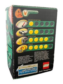 LEGO Racers (4572) Scratch Cont. 8 Pcs. 2001 (Damaged Box)