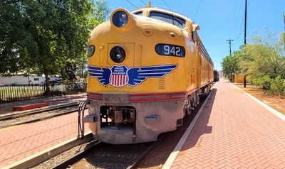 Union Pacific E8A 942 at Southern California Railway Museum, Perris CA 8.5 x 11