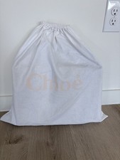 CHLOE Woody Tote Bag in linen