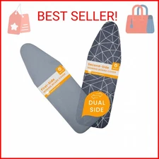SAVUK Ironing Board Cover and Pad Dual Side X2 Lifetime Double Using Heavy Duty 