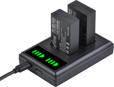 EN-EL20 EN-EL20A Battery + Charger for Nikon Coolpix P1000 P950 1 J V Series