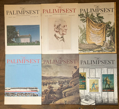 1978 The Palimpsest Magazine Complete Year Set - Volume 59 - 6 Magazines