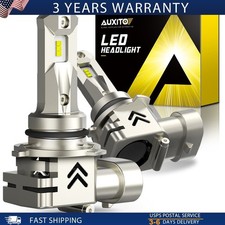 AUXITO 9006 LED Headlight Bulb Kit Hi Low 80000LM Beam Super Bright 6000K White