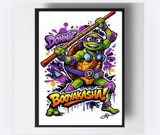 A4 Glossy Art Print - Donatello (Ninja Turtles) - No Frame