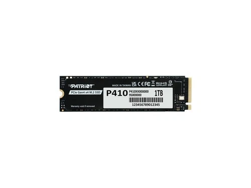 Patriot P410 SSD M.2 2280 1TB Gen 4 PCI-Express 4.0 x4 P410P1TBM28H 5,000MB/s