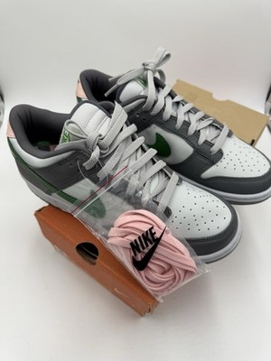 DS Nike Dunk Low Pro Gray Green Pink 2003 Men's Sneaker Size 10 RARE!