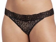 Maidenform Women s Size L 7 Bikini LUXURY LACE DMSLBK Panty Brown Nylon Blend