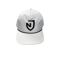 PXG Hat Nick Jonas White Performance Golf Adjustable READ