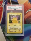 VINTAGE POKEMON CARD 1999 BASE SET SHADOWLESS YELLOW CHEEKS #58 PIKACHU PSA 8