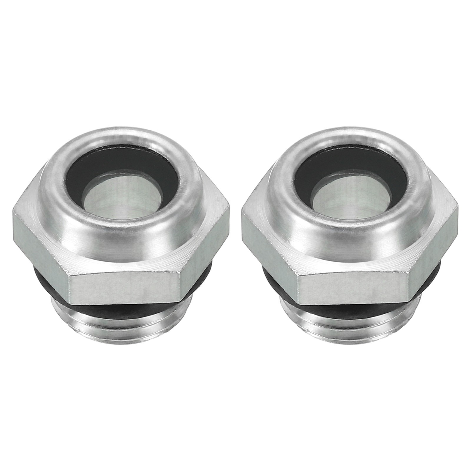 Oil Sight Glass G 1/4" Aluminum Oil Liquid Level Gauge