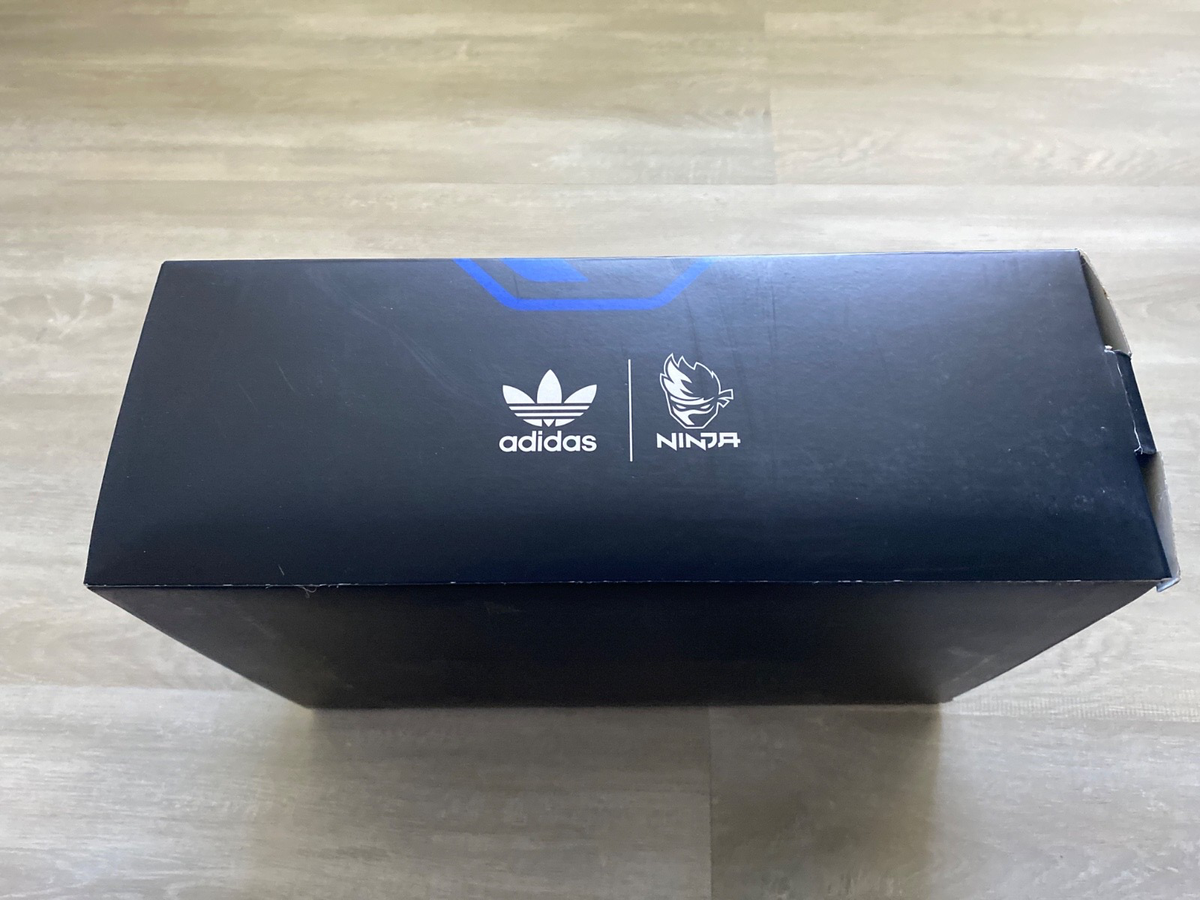 Adidas Ninja FZ 1883 empty shoe box with 3 pairs of laces men's