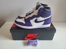 Size 11- Court Purple Jordan 1 For Sale