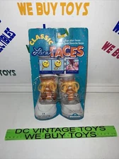 VINTAGE  " Shoe Lace Faces " NOS 1989 Brookside