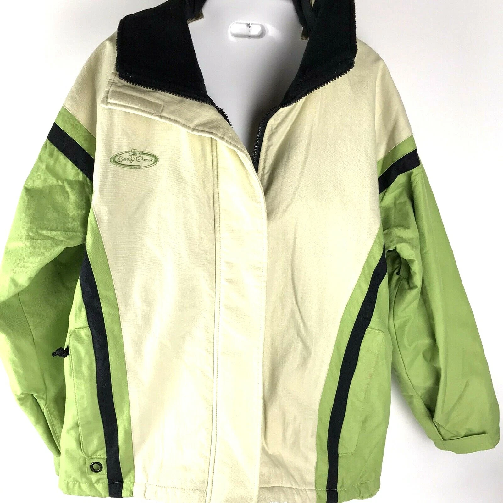 Body Glove Ski Jacket Women's M Winter Coat Snow Board Hood Water resist green