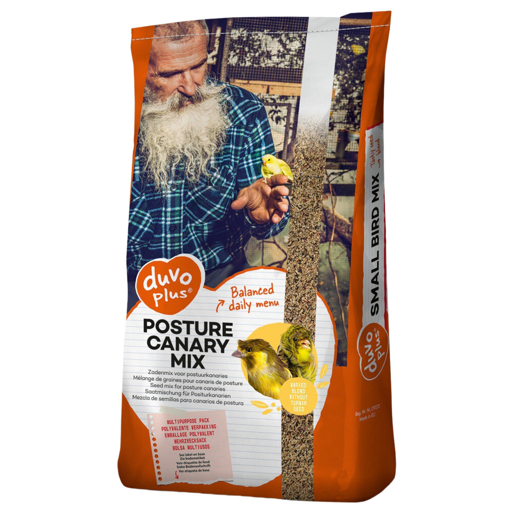 Duvo+ Kanarien Positur Mix 20 kg, Vogelfutter, NEU