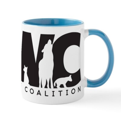CafePress Red Wolf Coalition Logo Mug Mugs 11 oz Ceramic Mug (32809708)