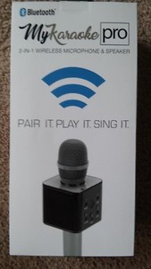 my karaoke pro microphone and speaker