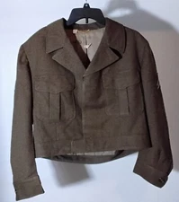 Post WW2 Military Jacket With Corporal Patches And Austrian Tactical Command...
