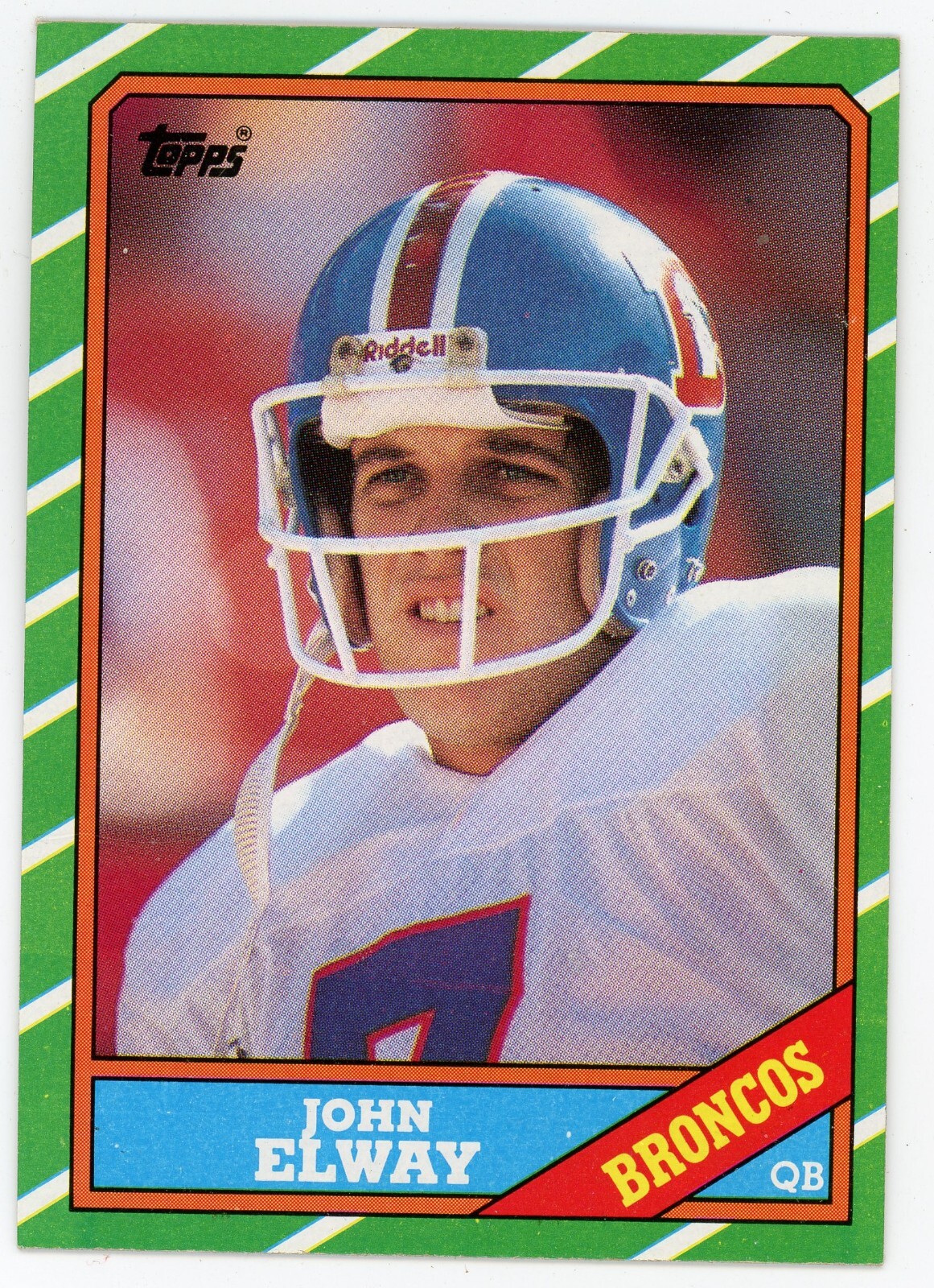 1986 Topps John Elway #112 Broncos NM