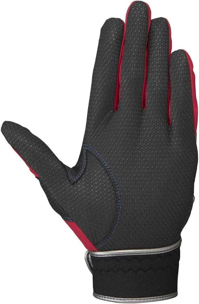 MIZUNO WILLDRIVE BLUE Baseball Batting Men's Gloves White Black