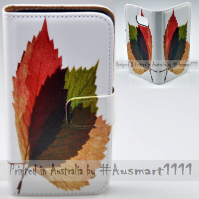 For Google Pixel Series Mobile Phone 3 Autumn Leaves Print Flip Case Phone Cover