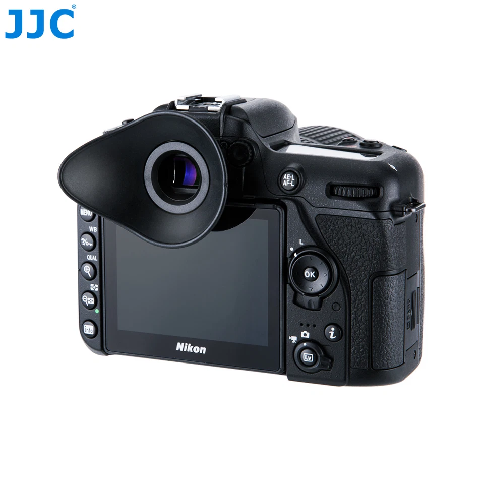 JJC Oval Eyecup Eyepiece fr Nikon D750 D7500 D7200 D5600 D5500 D5300 D5200 D3400 - Image 4 of 4