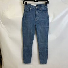7 FOR ALL MANKIND Slim Illusion Ankle Skinny Jeans Women's Size 26