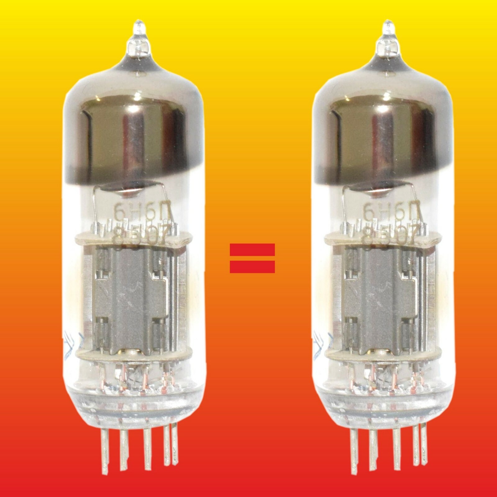 6N6P MATCHED PAIR RUSSIAN VACUUM TUBE NOS TESTED = ECC99 E182CC eBay