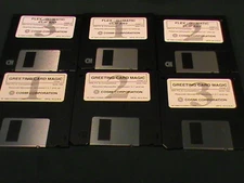 Flex-O-Matic Clip Art~Greeting Card Magic~Cosmi Corp Disk Diskettes Win 3.1