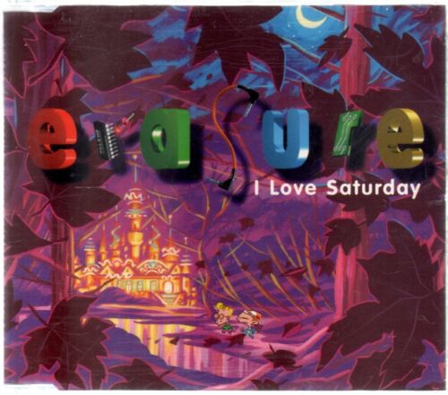 Erasure I Love Saturday CD UK Mute 1994 part 2 b/w jx mix and beatmasters dub - Imagen 1 de 1