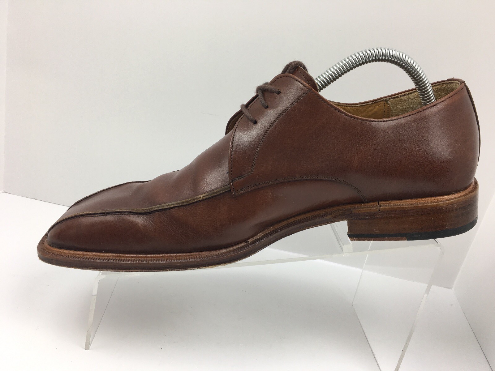 SAOLA Scarpe eleganti Mezlan Salamanca uomo taglia 9 5 M pelle marrone derby stringate Spagna