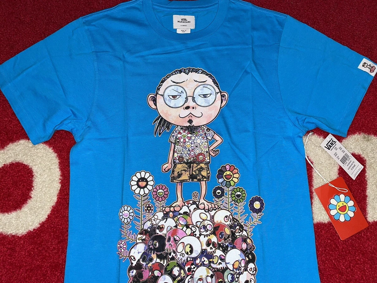 VANS x TAKASHI MURAKAMI TURQUOISE KAIKAI KIKI TEE T-SHIRT SUPREME BLUE XS  XSMALL