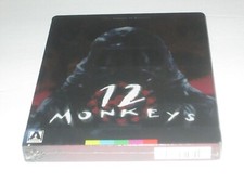 12 Monkeys Limited Edition Steelbook Bluray Bruce Willis Brad Pitt Terry Gilliam